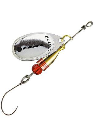 Блешня cormoran bullet single hook №1 3g #silver (50-85001)