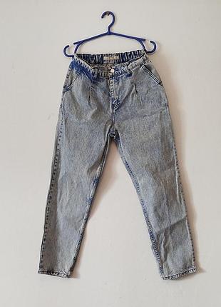Мужские голубые джинсы, haker denim