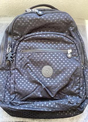 👜 оригінальний рюкзак kipling new без бірки  стильний та практичний оригінальний рюкзак kipling у красивому чорному к