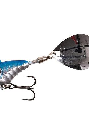Тейл-спінер fladen conrad vibra tail 18g blue/silver (16-0818-03)