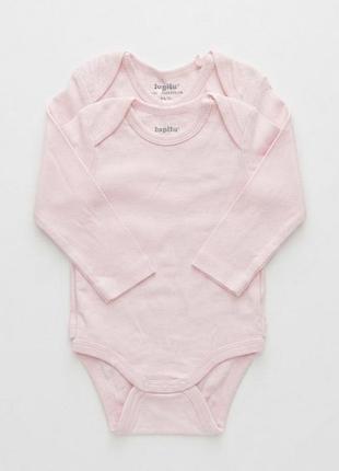 Боді рожеві для дівчат  lupilu pure collection basic