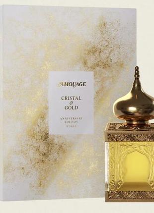 Парфум amouage cristal &amp; gold woman 50 ml