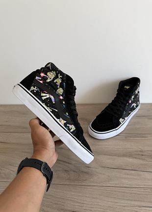 Кеди замшеві vans disney toy story чорні оригінал