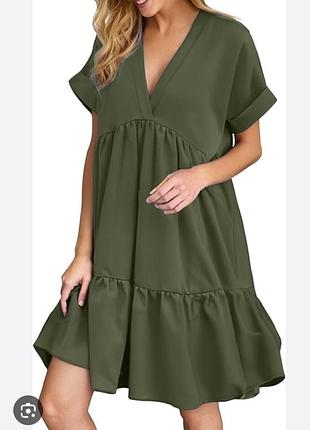 Ярусное платье трапеция оверсайз sheine,l-xl