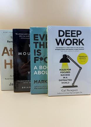 Комплект книг англійською «master your mindset»