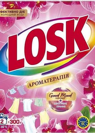 Стиральный порошок 300г автомат малаз. цветка тм losk