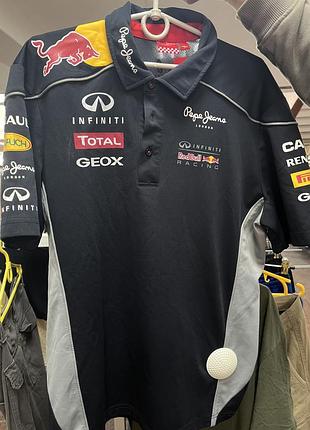Вінтажна футболка red bull pepe jeans formula one f-1 racing