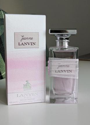 Парфумована вода lanvin jeanne 100 мл