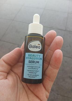 Balea beauty hyaluron serum 30 мл – гиалуроновая сыворотка для лица из германии сиворотка для обличчя против морщин