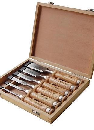 Комплект стамесок 6 шт holzmann ses6tlg
