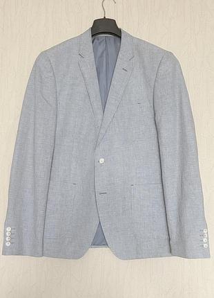 Чоловічий блейзер піджак m&s collection, розмір 54 / xl (long)
