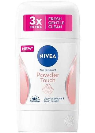 Дезодорант-антиперспірант 50мл (стік) (ефект пудри) тм nivea