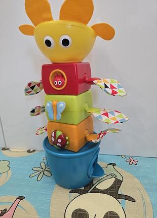 Музична розвивальна пірамідка з кульками yookidoo (юкіду)