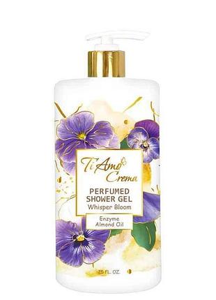 Крем-гель для душу 750мл whisper bloom тм ti amo crema