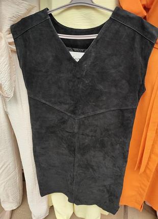 Натуральний замш сукню👗👗👗
