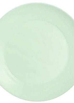 Тарелка обеденная d=25см apy paradise green круглая тм luminarc