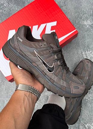 Чоловічі кросівки nike p-6000 brown