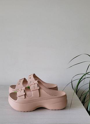 Шлепанцы оригинал crocs w7 гг.37-38
