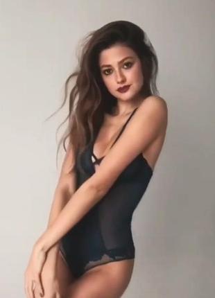 Черный боди nakedlady