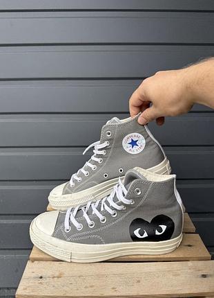 Кеди converse x comme des garçons