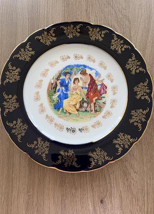 Велика тарілка з порцеляни, madonna
