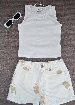 Джинсові шорти zara 134