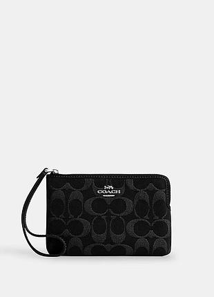 Гаманець жіночий, клатч coach corner zip wristlet оригінал