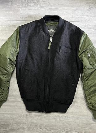 Бомбер, куртка alpha industries