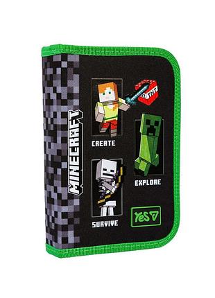Пенал жесткий yes hp-03 minecraft reality (533733)