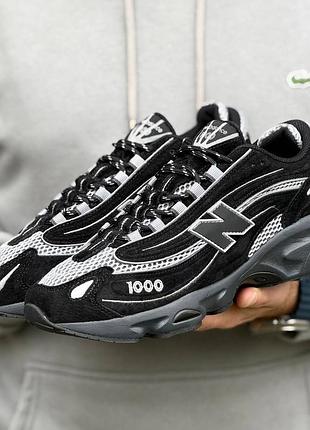 Мужские кроссовки темные легкие new balance 1000