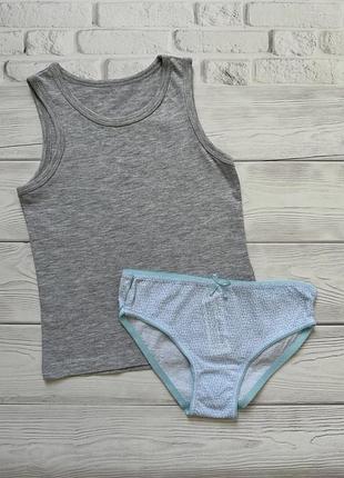 👙165 грн👙110см
🛍в наличии🛍1шт
сборный комплект primark майка и lefties трусы