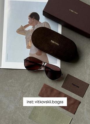 Сонцезахисні окуляри brown/silver rickie-02 tf1281 08a🙌🏻