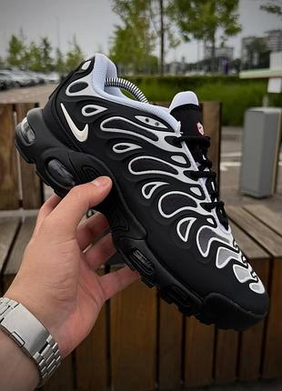 Чоловічі шкіряні кросівки nike air tn plus drift, чоловічі високі кросівки, молодіжні чоловічі кросівки 43