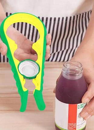 Відкривачка для пляшок і банок opener kitchen tool 4 в 1