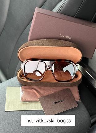 Сонцезахисні окуляри brown/leo rhonda-02 ft1324 52k 💞