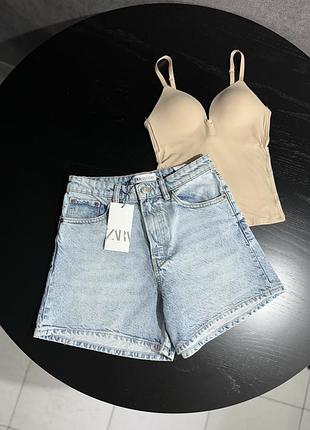 Джинсові шорти zara s