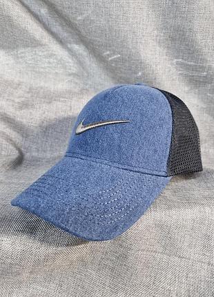 Бейсболка nike , бейсболка з сіточкою весна літо унісекс, чоловіча бейсболка найк сітка