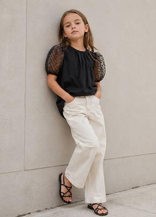 Шикарная блуза zara для девочки