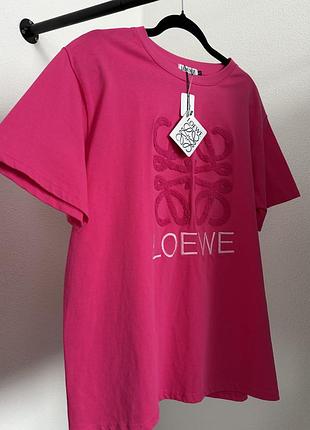 Футболка у стилі loewe | бавовна | oversize