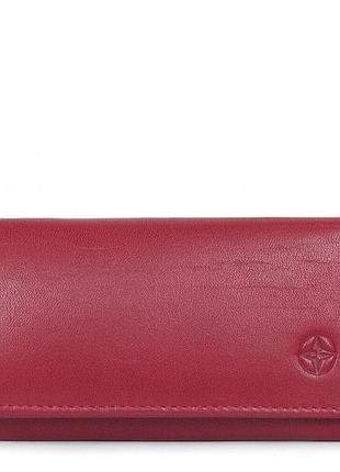 Ключниця tony perotti натуральна шкіра cortina 5005 rosso (90290) червона