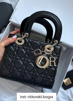 Сумочка small lady dior my abcdior bag black😍