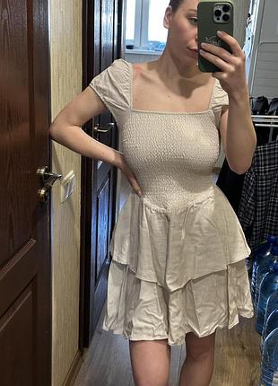 Льняна літня сукня h&m, розмір s