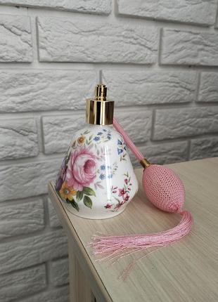 Флакон з для парфумів вінтаж фарфор