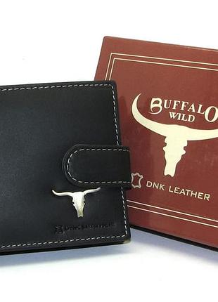 Гаманець чоловічий dnk leather dnk-02l-baw-black