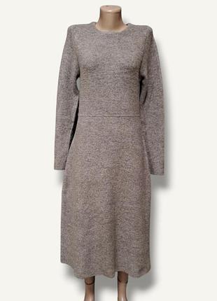 Тепла вязана сукня zara