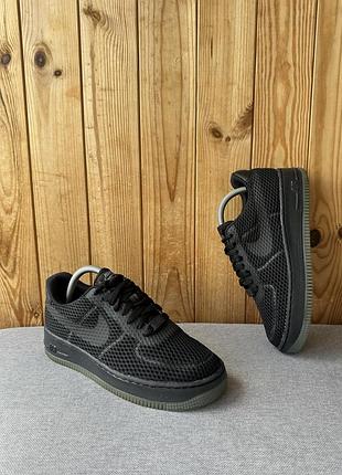 Класичні літні чорні кросівки кеди взуття nike air force