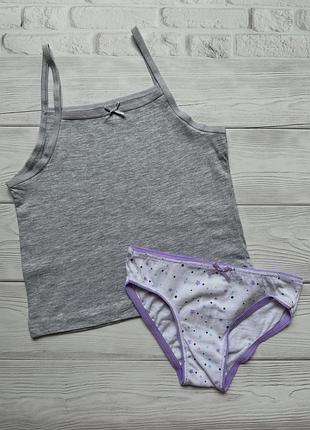 👙185грн👙110см
🛍в наличии🛍1шт
детский комплект белья lefties майка и трусы