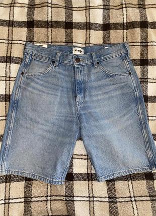 Джинсові шорти wrangler frontier relaxed fit