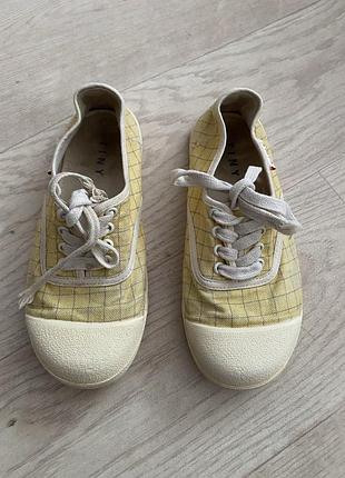 Кеди текстиль із гумовим носком 👟👟18,5-19см