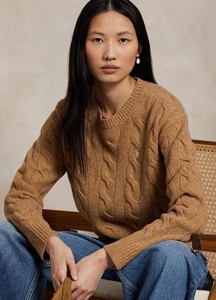 Свитер женский ralph lauren бежевый 4